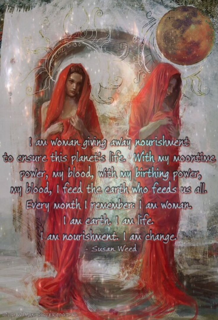 menstruation sacred feminine divine feminine